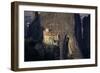 Rossanou Monastery, Meteora, Unesco World Heritage Site, Greece-Charles Bowman-Framed Photographic Print