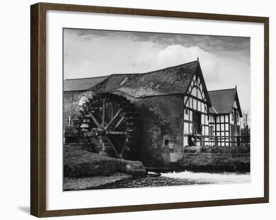 Rosset Watermill, Near Chester, Cheshire, England-null-Framed Photographic Print