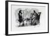 Rossetti Being Sketched by Elizabeth Siddal, September 1853-Dante Gabriel Rossetti-Framed Giclee Print