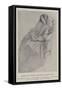 Rossetti's Finest Portrait of His Wife-Dante Gabriel Charles Rossetti-Framed Stretched Canvas