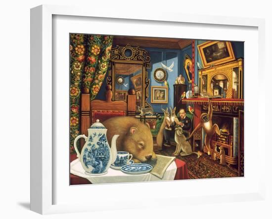 Rossetti's Menagerie, 2005-Frances Broomfield-Framed Giclee Print