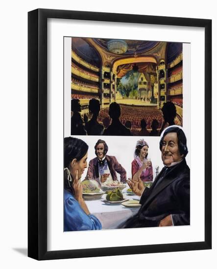 Rossini, 1981-Andrew Howat-Framed Giclee Print