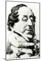 Rossini cuisinant (making-Etienne Carjat-Mounted Giclee Print