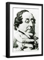 Rossini cuisinant (making-Etienne Carjat-Framed Giclee Print