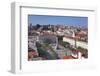 Rossio, Praca Dom Pedro IV, National Theatre Dona Maria II, Baixa, Lisbon, Portugal, Europe-Markus Lange-Framed Photographic Print