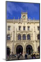 Rossio Railway Station, Lisbon, Portugal, South West Europe-Neil Farrin-Mounted Photographic Print