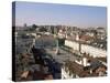 Rossio Square (Dom Pedro Iv Square), Lisbon, Portugal, Europe-Yadid Levy-Stretched Canvas