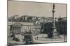 Rossio Square, Lisbon, Portugal, 1936-null-Mounted Photographic Print