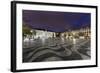 Rossio Square, Night Photography, Lisbon, Portugal-Axel Schmies-Framed Photographic Print