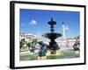 Rossio Square, Praca Dom Pedro Iv, Lisbon, Portugal-Yadid Levy-Framed Photographic Print
