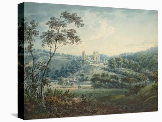 Rosslyn Castle, Midlothian-Hugh William Williams-Stretched Canvas