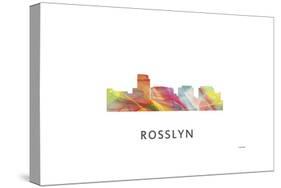 Rosslyn Virginia Skyline-Marlene Watson-Stretched Canvas