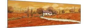 Rosso Papavero-Guido Borelli-Mounted Giclee Print