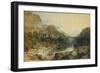 Rosthwaite Bridge, Borrowdale-J. M. W. Turner-Framed Giclee Print