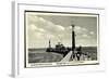 Rostock Warnemünde, Fährschiff, Leuchtturm, Hafen-null-Framed Giclee Print