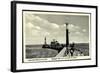 Rostock Warnemünde, Fährschiff, Leuchtturm, Hafen-null-Framed Giclee Print