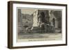 Rostra Lately Excavated in the Forum at Rome-null-Framed Giclee Print