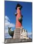 Rostral Column, St. Petersburg, Russia, Europe-Vincenzo Lombardo-Mounted Photographic Print