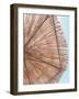 Rosy Straw Umbrella-Leah Straatsma-Framed Art Print