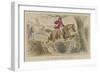 "Rot the Beggar" Exclaims Romford-Hablot Knight Browne-Framed Giclee Print