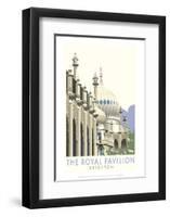 Rotal Pavilion, Brighton - Dave Thompson Contemporary Travel Print-Dave Thompson-Framed Giclee Print