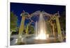Rotary Fountain, Riverfront Park, Spokane, Washington, USA-Charles Gurche-Framed Photographic Print
