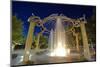 Rotary Fountain, Riverfront Park, Spokane, Washington, USA-Charles Gurche-Mounted Photographic Print