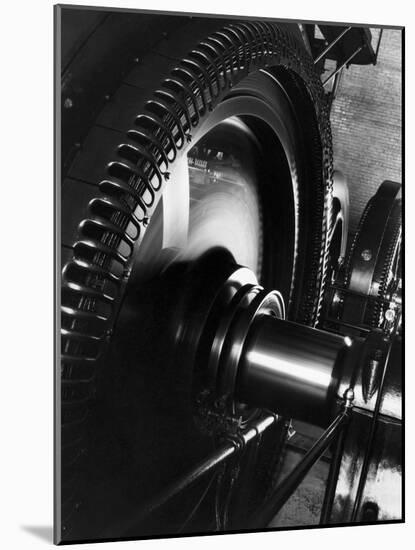 Rotating Electric Generator-null-Mounted Photographic Print