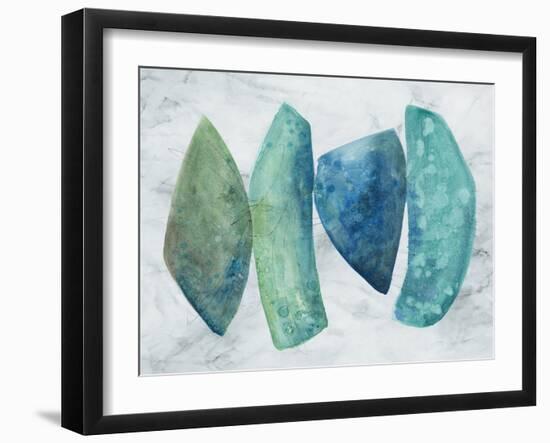 Rotating Form-Maya Woods-Framed Art Print