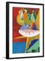 Rotation of Dancer and Parrots-Fortunato Depero-Framed Giclee Print