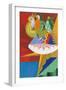 Rotation of Dancer and Parrots-Fortunato Depero-Framed Giclee Print