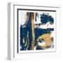 Rotational Pull Blue-OnRei-Framed Art Print