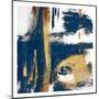 Rotational Pull Blue-OnRei-Mounted Art Print