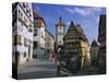 Rotenburg Ob Der Tauber, Bavaria, Germany, Europe-Gavin Hellier-Stretched Canvas