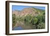 Rotenfels Rock,Nahe River,Germany-travelpeter-Framed Photographic Print