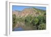Rotenfels Rock,Nahe River,Germany-travelpeter-Framed Photographic Print