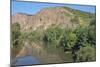 Rotenfels Rock,Nahe River,Germany-travelpeter-Mounted Photographic Print