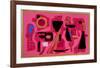 Roter Fries, c.1954-Willi Baumeister-Framed Art Print