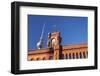 Rotes Rathaus (Red Town Hall), Berliner Fernsehturm TV Tower, Berlin Mitte, Berlin, Germany, Europe-Markus Lange-Framed Photographic Print