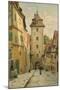 Rothenburg Ob Der Tauber, Bavaria, Germany, 1903-Elias Mollineaux Bancroft-Mounted Giclee Print