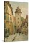 Rothenburg Ob Der Tauber, Bavaria, Germany, 1903-Elias Mollineaux Bancroft-Stretched Canvas