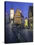 Rothenburg Ob Der Tauber, Bavaria, Germany-Walter Bibikow-Stretched Canvas