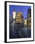 Rothenburg Ob Der Tauber, Bavaria, Germany-Walter Bibikow-Framed Photographic Print