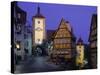 Rothenburg Ob Der Tauber, Bavaria, Germany-Rex Butcher-Stretched Canvas