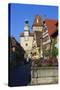 Rothenburg Ob Der Tauber, Germany, Europe-Hans Peter Merten-Stretched Canvas