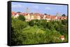 Rothenburg Ob Der Tauber, Germany-Jeni Foto-Framed Stretched Canvas