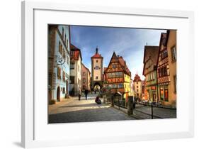 Rothenburg Ob Der Tauber - Medieval City in Germany-PlusONE-Framed Photographic Print