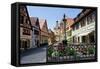 Rothenburg Ob Der Tauber, Romantic Road, Franconia, Bavaria, Germany, Europe-Robert Harding-Framed Stretched Canvas