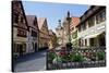 Rothenburg Ob Der Tauber, Romantic Road, Franconia, Bavaria, Germany, Europe-Robert Harding-Stretched Canvas