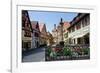 Rothenburg Ob Der Tauber, Romantic Road, Franconia, Bavaria, Germany, Europe-Robert Harding-Framed Photographic Print